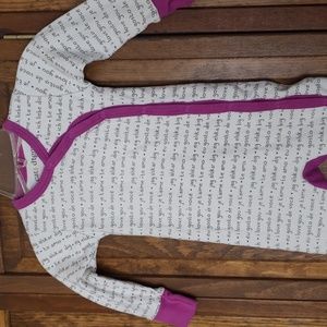 Cat & Dogma NWOT Organic Cotton Footed Sleeper